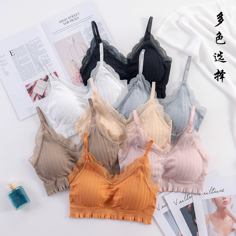Sheer Bra Lace - 3D sexy Dessous nahtlosen Sport-BH u