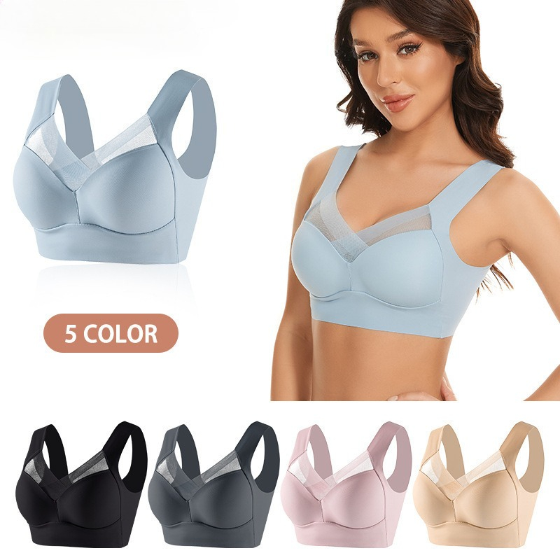 Underwire Bra Padded - L-6XL Plus Größe Nicht-Bügel-BH Sexy Weste
