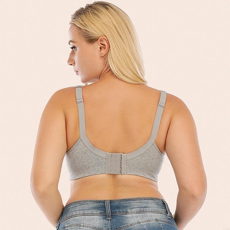 Full Coverage Bra - L38E Damen-BH, kabellos, große Größe, Spitze,