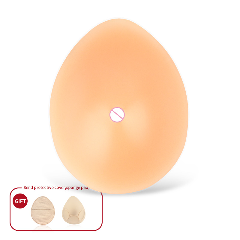 Mastectomy Bra Pocket - ONEFENG Postoperative Mastektomie Silikon-Brustprothese Künstliche Brustformen