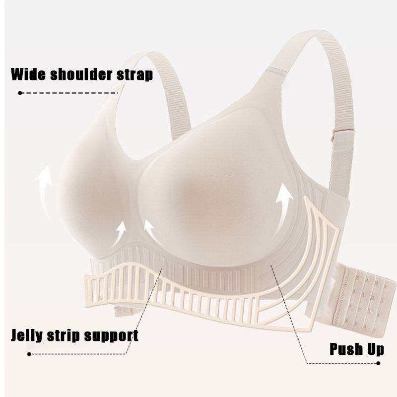 Minimizer Bra Women - Große Größen, kabellose BHs mit vollständiger