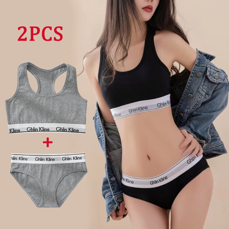 T Shirt Bra Seamless - 2PCS Ghlin Kline Unterwäsche mit BH