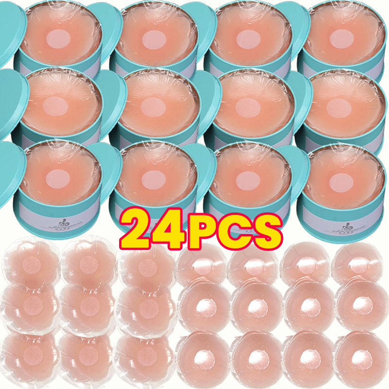 Strapless Bra Adhesive - 2026 Wiederverwendbare Brustblütenblätter für Damen: Unsichtbare