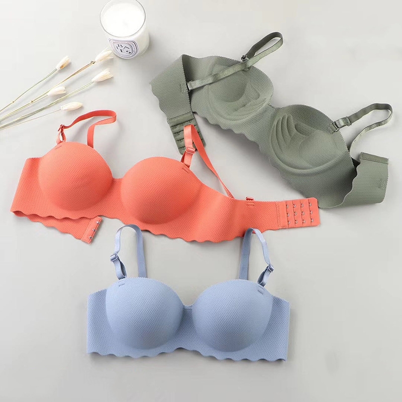 Sleep Bra Bralette - Dünner, einteiliger, nahtloser Damen-BH, abnehmbare Schultergurte,