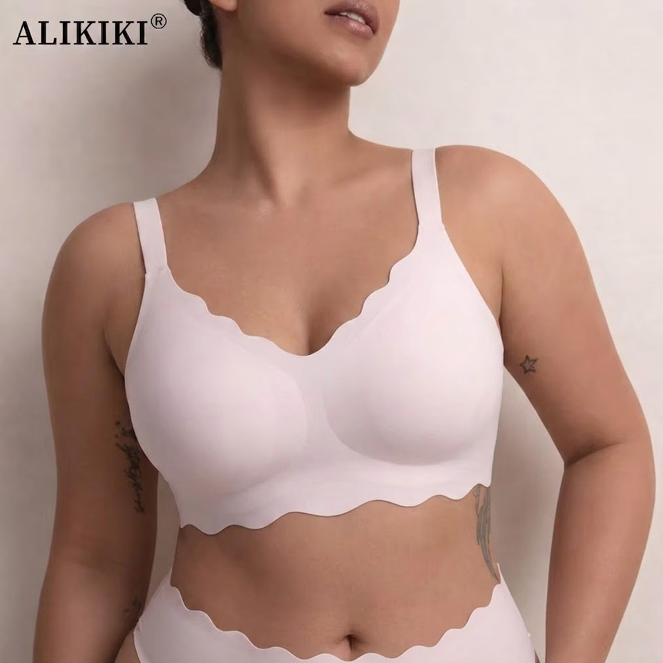 T Shirt Bra Seamless - Nahtloser, kabelloser, stützender BH, Push-Up-Komfort, weich,