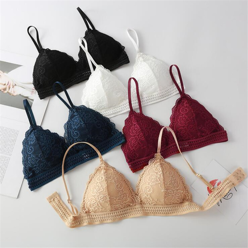Sheer Bra Lace - 2026 Damen-BH Neuer Französischer Triangel-Cup Ohne