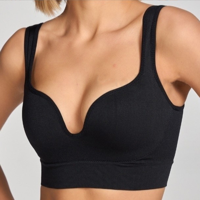 Underwire Bra Padded - 3D-Sportweste, atmungsaktiv, kein Stahlring, 3D-Cup-BH, Yoga-Bralette,