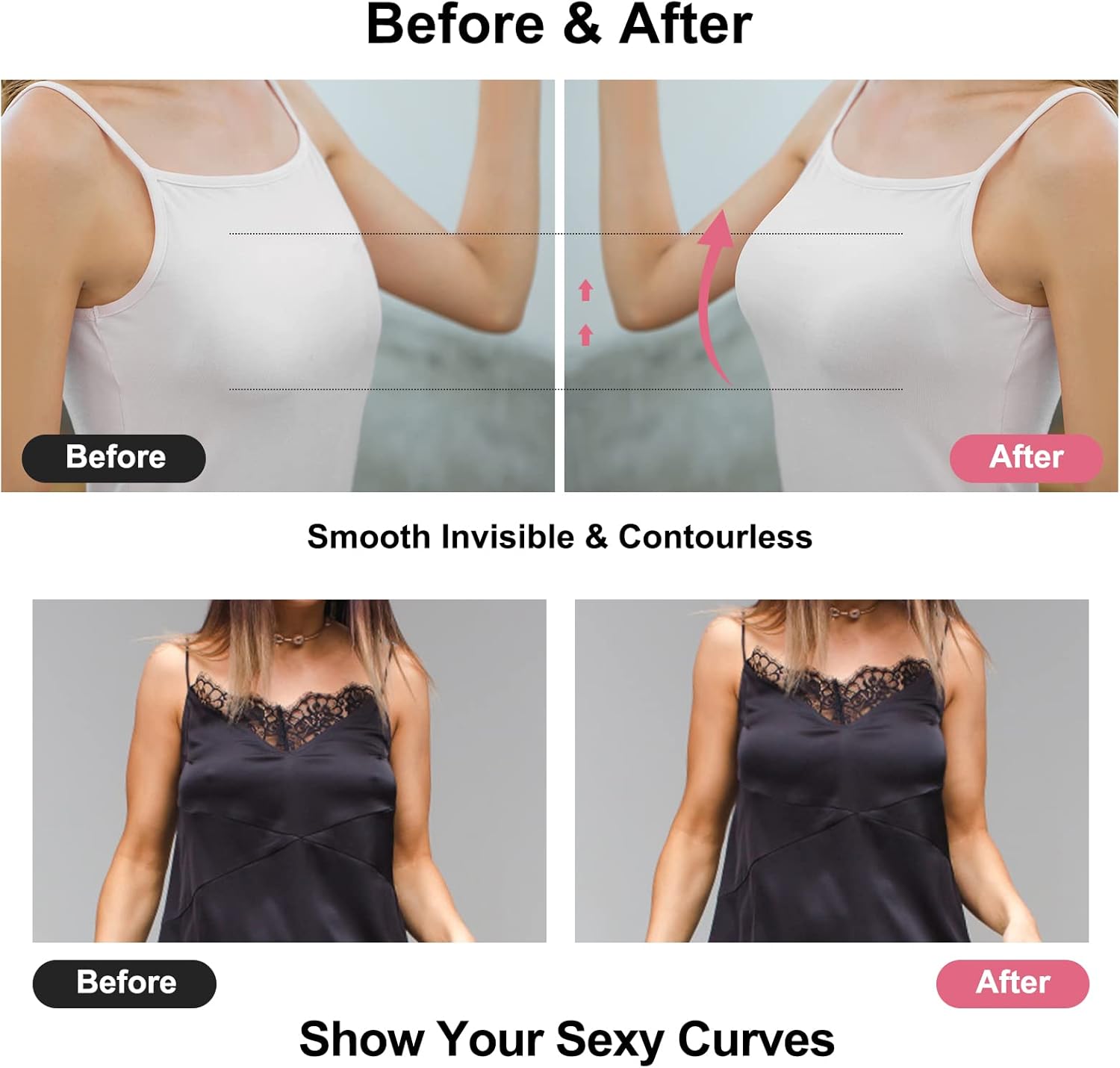 Selbstklebender Push-Up BH, un – Strapless Bra Adhesive Bewertung und Preis