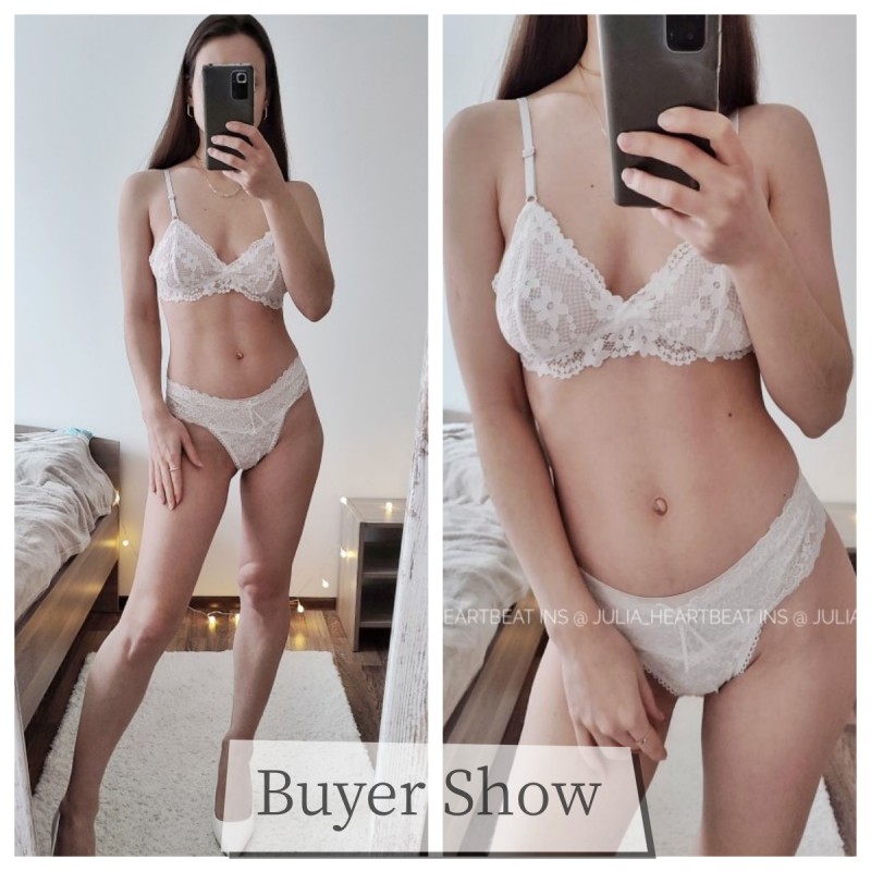 Drahtlose Bralette für Frauen  – Sheer Bra Lace Bewertung und Preis