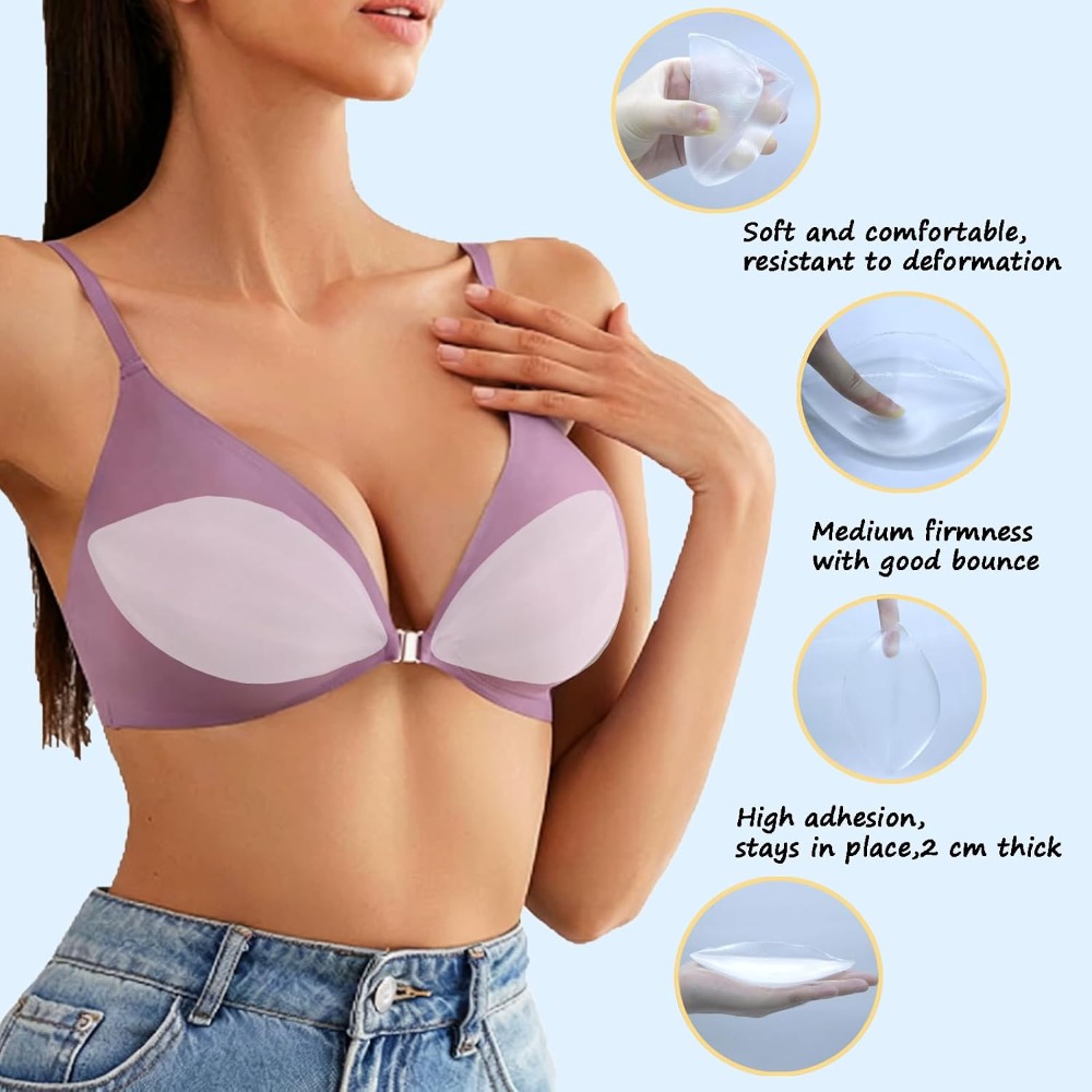 Selbstklebende Silikon-BH-Einl – Push Up Bra Silicone Bewertung und Preis
