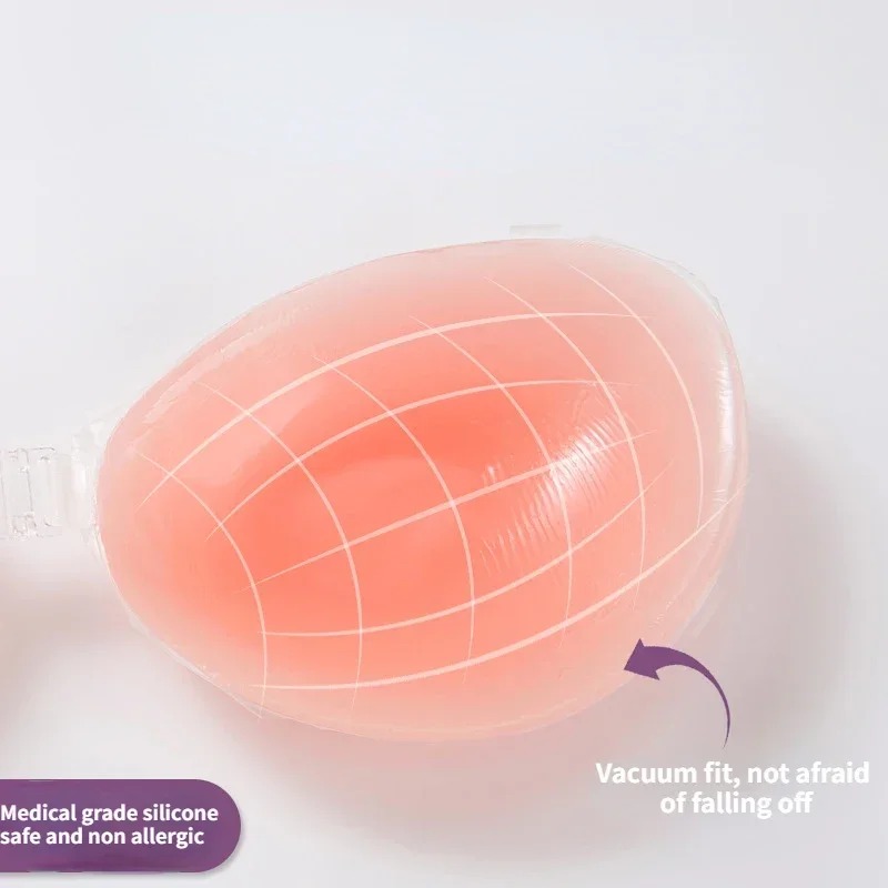 Silikon-BH, unsichtbar, Push-U – Backless Bra Sticky Bewertung und Preis