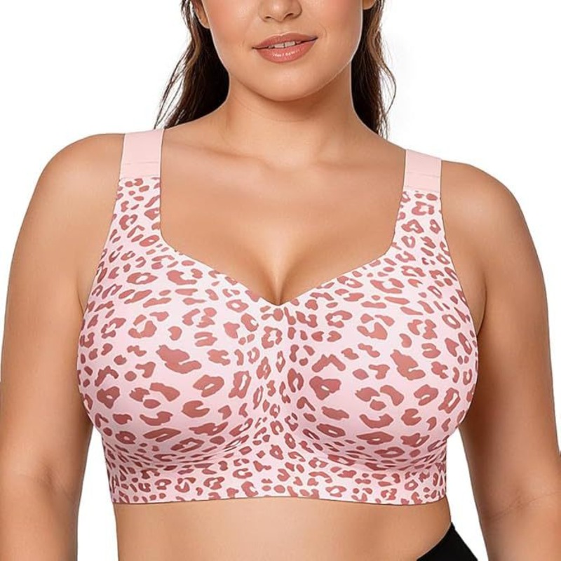 Leopard Jelly Bras No Underwir – Plunge Bra Push Up Bewertung und Preis
