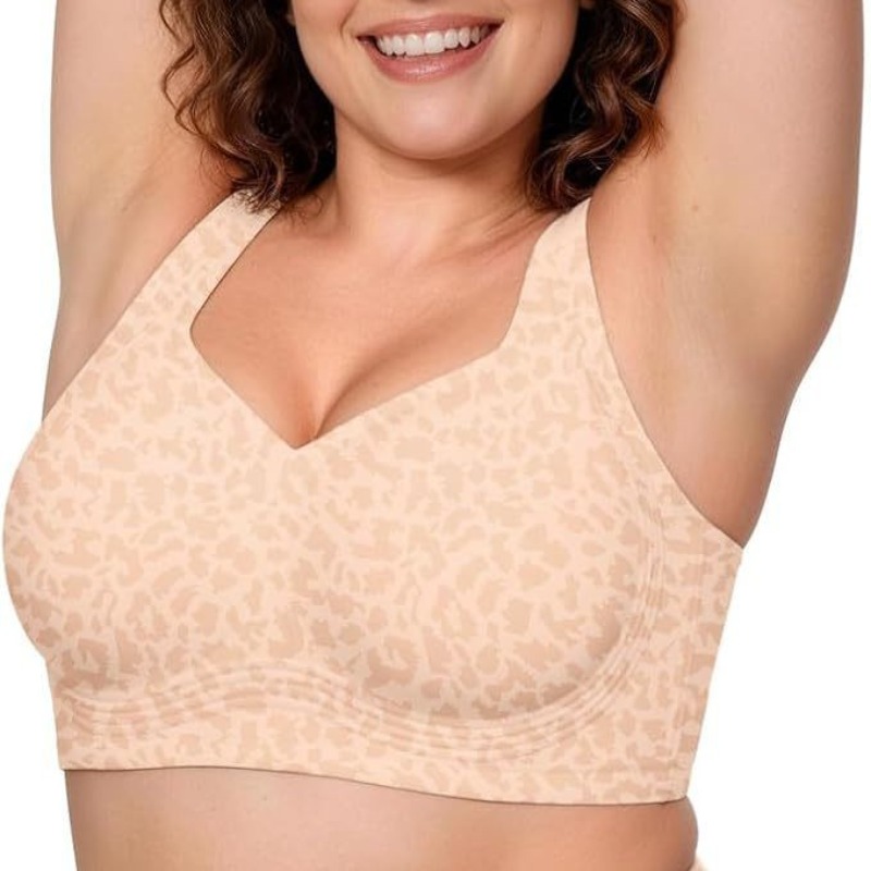 Leopard Jelly Bras No Underwir – Plunge Bra Push Up Bewertung und Preis
