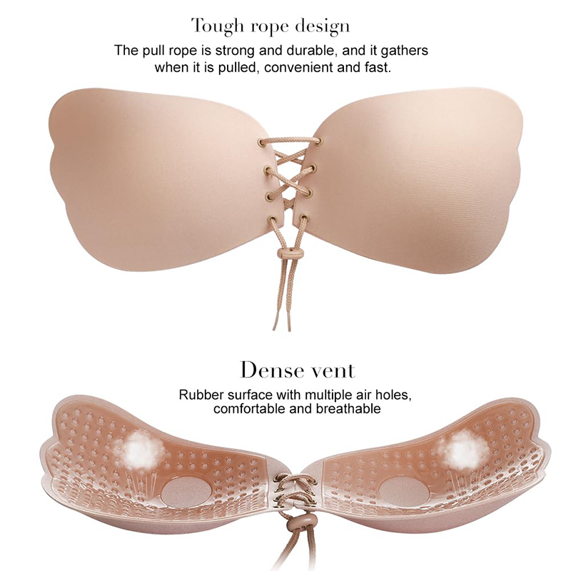 1/2 Paar Damen Sommer rückenfr – Plunge Bra Push Up Bewertung und Preis
