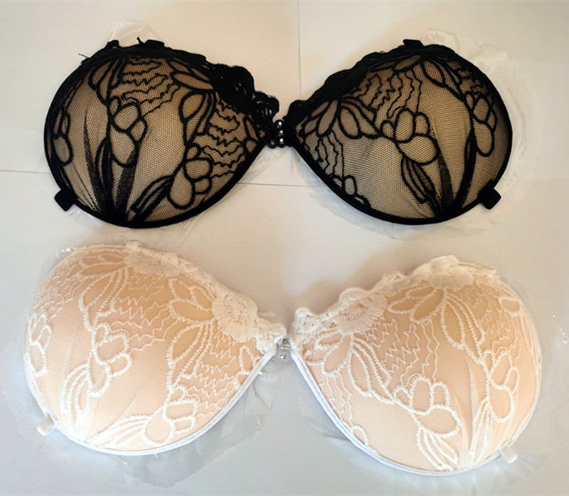 Damen Sexy Spitzen-Stickerei S – Backless Bra Sticky Bewertung und Preis