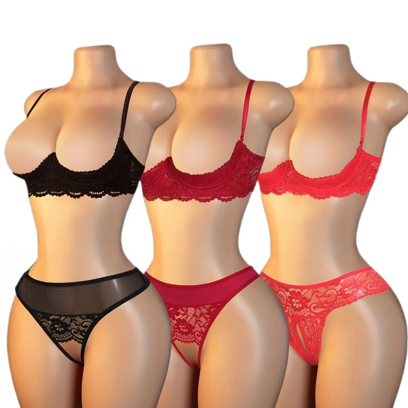Sexy Damen-Dessous-Set mit Spi – Lace Bralette Set Bewertung und Preis