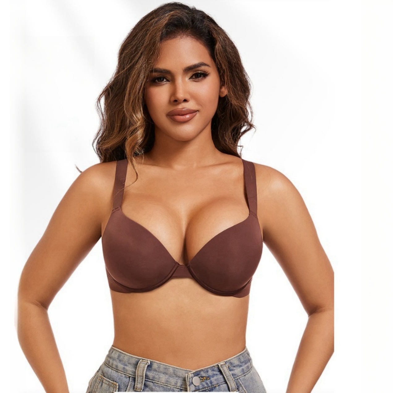 2025, Damen-Push-up-BH in Über – Demi Bra Balconette Bewertung und Preis