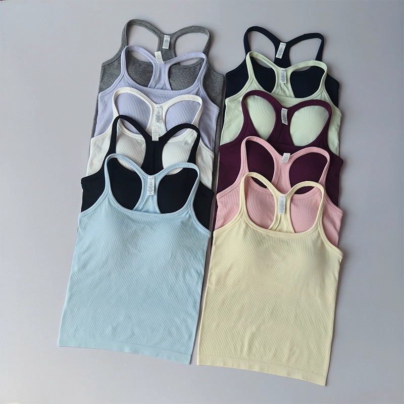 Sommer frauen Yoga Leibchen Sp – T Shirt Bra Seamless Bewertung und Preis