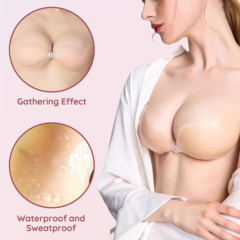 Unsichtbarer Klebe-BH und Nipp – Backless Bra Sticky Bewertung und Preis