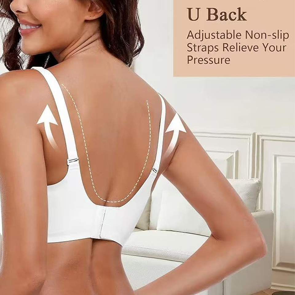 Nahtloser, kabelloser, stützen – T Shirt Bra Seamless Bewertung und Preis