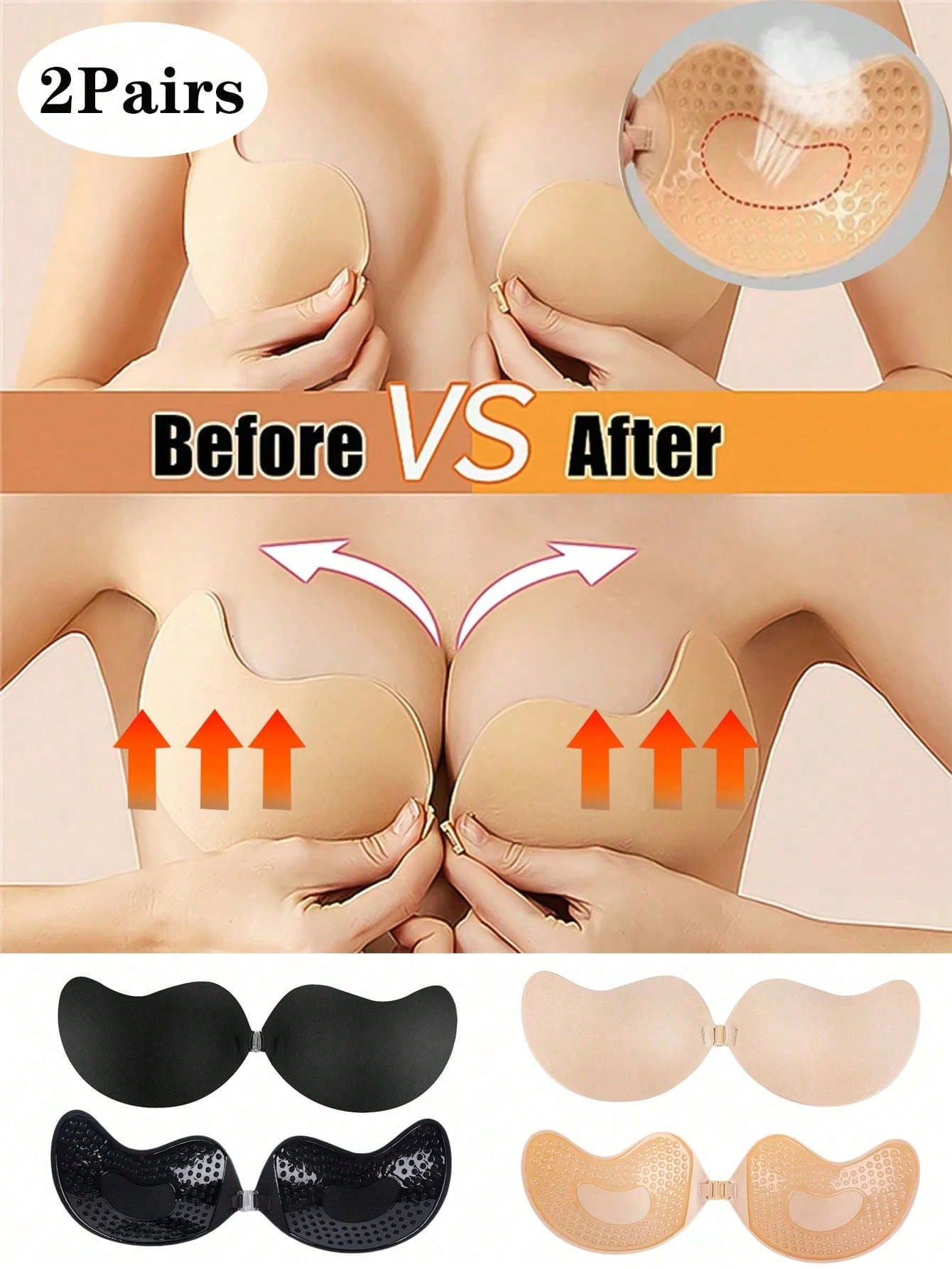 2er-Pack Selbstklebende Unsich – Strapless Bra Adhesive Bewertung und Preis