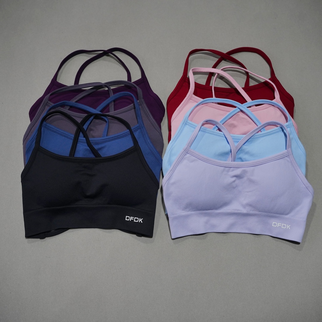 DFDK Gerippter, nahtloser Yoga – Plunge Bra Push Up Bewertung und Preis